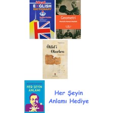 Alfa Yayınları Ideal English Dictionary + Geometri + Öklid'i Okurken + Her Şeyin Anlamı