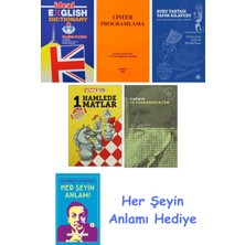 Alfa Yayınları Ideal English Dictionary + Lineer Programlama + Rubu Tahtası Yapım Kılavuzu + 1 Hamlede Matlar + Darwin ve Fundamentalizm + Her Şeyin Anlamı