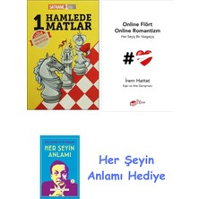 Alfa Yayınları 1 Hamlede Matlar + Online Flört Online Romantizm + Her Şeyin Anlamı