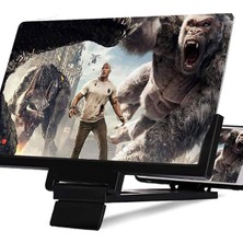 Gampus Büyük Boy Ekran Büyüteci Net Görüntü Cep Telefonu Ekran Büyütme Aparatı 6d