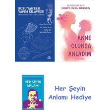 Alfa Yayınları Rubu Tahtası Yapım Kılavuzu + Anne Olunca Anladım + Her Şeyin Anlamı