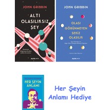 Alfa Yayınları Altı Olasılıksız Şey + Olası Görünmeyen Sekiz Olasılık + Her Şeyin Anlamı
