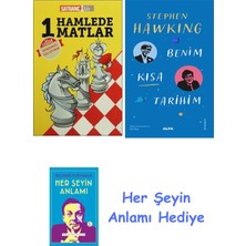 Alfa Yayınları 1 Hamlede Matlar + Benim Kısa Tarihim + Her Şeyin Anlamı