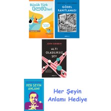 Alfa Yayınları Büyük Türk Twitleri + Gödel Kanıtlaması + Altı Olasılıksız Şey + Her Şeyin Anlamı