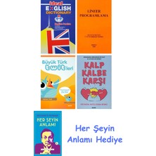 Alfa Yayınları Ideal English Dictionary + Lineer Programlama + Büyük Türk Twitleri + Kalp Kalbe Karşı + Her Şeyin Anlamı