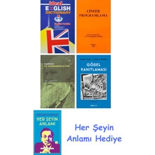 Alfa Yayınları Ideal English Dictionary + Lineer Programlama + Darwin ve Fundamentalizm + Gödel Kanıtlaması + Her Şeyin Anlamı