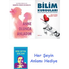 Alfa Yayınları Anne Olunca Anladım + Bilim Kurguları + Her Şeyin Anlamı