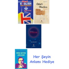 Alfa Yayınları Ideal English Dictionary + Öklid'i Okurken + Herkes Için Kuantum Bilgisayım + Her Şeyin Anlamı
