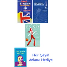 Alfa Yayınları Ideal English Dictionary + Rubu Tahtası Yapım Kılavuzu + Eş'siz + Her Şeyin Anlamı