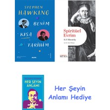 Alfa Yayınları Benim Kısa Tarihim + Spiritüel Evrim + Her Şeyin Anlamı