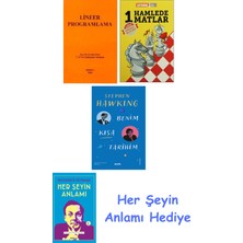 Alfa Yayınları Lineer Programlama + 1 Hamlede Matlar + Benim Kısa Tarihim + Her Şeyin Anlamı