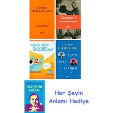 Alfa Yayınları Lineer Programlama + Geometri + Büyük Türk Twitleri + Benim Kısa Tarihim + Her Şeyin Anlamı