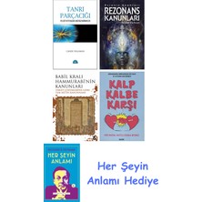 Alfa Yayınları Tanrı Parçacığı + Rezonans Kanunları + Babil Kralı Hammurrabi'nin Kanunları + Kalp Kalbe Karşı + Her Şeyin Anlamı