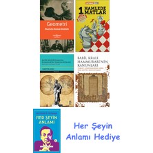 Alfa Yayınları Geometri + 1 Hamlede Matlar + Antik Mezopotamya'da Egemenliğin Tanrısal Kökleri + Babil Kralı Hammurrabi'nin Kanunları + Her Şeyin Anlamı