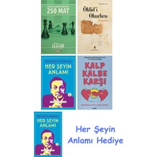 Alfa Yayınları Küçükler Şampiyonasından 250 Mat + Öklid'i Okurken + Her Şeyin Anlamı + Kalp Kalbe Karşı + Her Şeyin Anlamı