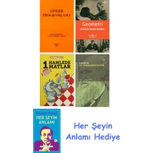 Alfa Yayınları Lineer Programlama + Geometri + 1 Hamlede Matlar + Darwin ve Fundamentalizm + Her Şeyin Anlamı