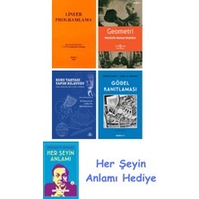 Alfa Yayınları Lineer Programlama + Geometri + Rubu Tahtası Yapım Kılavuzu + Gödel Kanıtlaması + Her Şeyin Anlamı