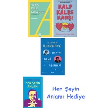 Alfa Yayınları Altın Imla Kılavuzu -Yazım Kılavuzu + Kalp Kalbe Karşı + Benim Kısa Tarihim + Her Şeyin Anlamı