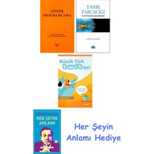 Alfa Yayınları Lineer Programlama + Tanrı Parçacığı + Büyük Türk Twitleri + Her Şeyin Anlamı