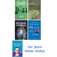 Alfa Yayınları Küçükler Şampiyonasından 250 Mat + Darwin ve Fundamentalizm + Rezonans Kanunları + Benim Kısa Tarihim + Her Şeyin Anlamı