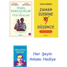 Alfa Yayınları Temel Parçacıklar ve Fizik Yasaları + Zaman Üzerine Dokuz Düşünce + Her Şeyin Anlamı