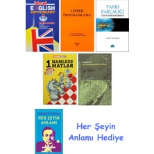 Alfa Yayınları Ideal English Dictionary + Lineer Programlama + Tanrı Parçacığı + 1 Hamlede Matlar + Darwin ve Fundamentalizm + Her Şeyin Anlamı