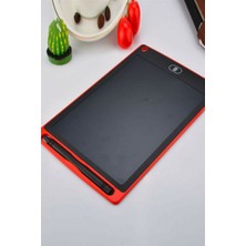 Gampus Kırmızı Writing Tablet LCD 8.5 Inç Dijital Kalemli Çizim Yazı Tahtası Kırmızı Yazı Tahtası
