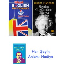 Alfa Yayınları Ideal English Dictionary + Benim Gözümden Dünya + Her Şeyin Anlamı