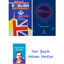 Alfa Yayınları Ideal English Dictionary + Herkes Için Kuantum Bilgisayım + Her Şeyin Anlamı