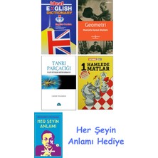 Alfa Yayınları Ideal English Dictionary + Geometri + Tanrı Parçacığı + 1 Hamlede Matlar + Her Şeyin Anlamı