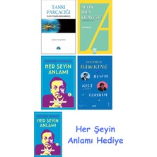 Alfa Yayınları Tanrı Parçacığı + Altın Imla Kılavuzu -Yazım Kılavuzu + Her Şeyin Anlamı + Benim Kısa Tarihim + Her Şeyin Anlamı