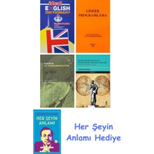 Alfa Yayınları Ideal English Dictionary + Lineer Programlama + Darwin ve Fundamentalizm + Antik Mezopotamya'da Egemenliğin Tanrısal Kökleri + Her Şeyin Anlamı