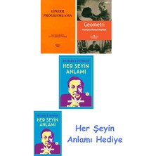 Alfa Yayınları Lineer Programlama + Geometri + Her Şeyin Anlamı + Her Şeyin Anlamı