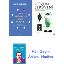 Alfa Yayınları Olası Görünmeyen Sekiz Olasılık + Gözün Serüveni + Her Şeyin Anlamı