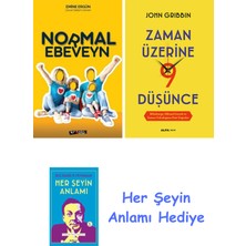 Alfa Yayınları Normal Ebeveyn + Zaman Üzerine Dokuz Düşünce + Her Şeyin Anlamı