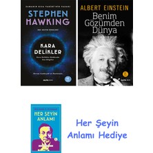 Alfa Yayınları Kara Delikler + Benim Gözümden Dünya + Her Şeyin Anlamı