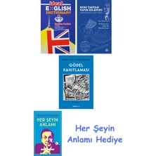 Alfa Yayınları Ideal English Dictionary + Rubu Tahtası Yapım Kılavuzu + Gödel Kanıtlaması + Her Şeyin Anlamı