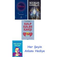 Alfa Yayınları Herkes Için Kuantum Bilgisayım + Rezonans Kanunları + Kalp Kalbe Karşı + Her Şeyin Anlamı