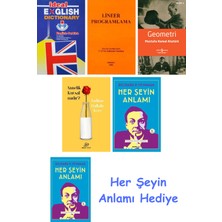 Alfa Yayınları Ideal English Dictionary + Lineer Programlama + Geometri + Annelik Kutsal Mıdır? + Her Şeyin Anlamı + Her Şeyin Anlamı
