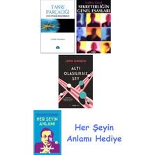 Alfa Yayınları Tanrı Parçacığı + Sekreterliğin Genel Esasları + Altı Olasılıksız Şey + Her Şeyin Anlamı