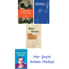 Alfa Yayınları Geometri + Rubu Tahtası Yapım Kılavuzu + Öklid'i Okurken + Her Şeyin Anlamı