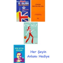 Alfa Yayınları Ideal English Dictionary + Lineer Programlama + Eş'siz + Her Şeyin Anlamı