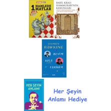 Alfa Yayınları 1 Hamlede Matlar + Babil Kralı Hammurrabi'nin Kanunları + Benim Kısa Tarihim + Her Şeyin Anlamı