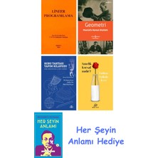 Alfa Yayınları Lineer Programlama + Geometri + Rubu Tahtası Yapım Kılavuzu + Annelik Kutsal Mıdır? + Her Şeyin Anlamı