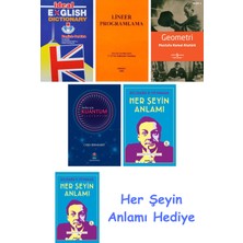 Alfa Yayınları Ideal English Dictionary + Lineer Programlama + Geometri + Herkes Için Kuantum Bilgisayım + Her Şeyin Anlamı + Her Şeyin Anlamı