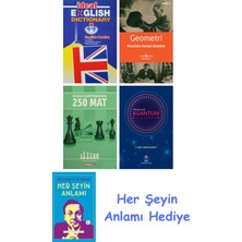 Alfa Yayınları Ideal English Dictionary + Geometri + Küçükler Şampiyonasından 250 Mat + Herkes Için Kuantum Bilgisayım + Her Şeyin Anlamı
