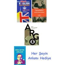 Alfa Yayınları Ideal English Dictionary + Geometri + Asker Argosu Sözlüğü + Her Şeyin Anlamı