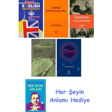 Alfa Yayınları Ideal English Dictionary + Lineer Programlama + Geometri + Darwin ve Fundamentalizm + Herkes Için Kuantum Bilgisayım + Her Şeyin Anlamı