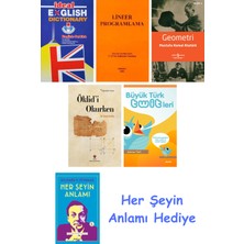 Alfa Yayınları Ideal English Dictionary + Lineer Programlama + Geometri + Öklid'i Okurken + Büyük Türk Twitleri + Her Şeyin Anlamı