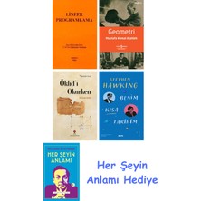 Alfa Yayınları Lineer Programlama + Geometri + Öklid'i Okurken + Benim Kısa Tarihim + Her Şeyin Anlamı